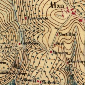 Altza, 1850